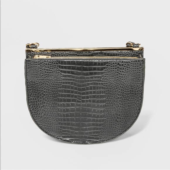 Frame Saddle Crossbody Handbag New - Picture 4 of 4